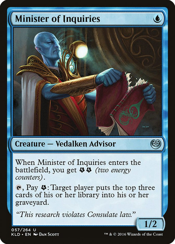 Ministro de Investigaciones [Kaladesh] 