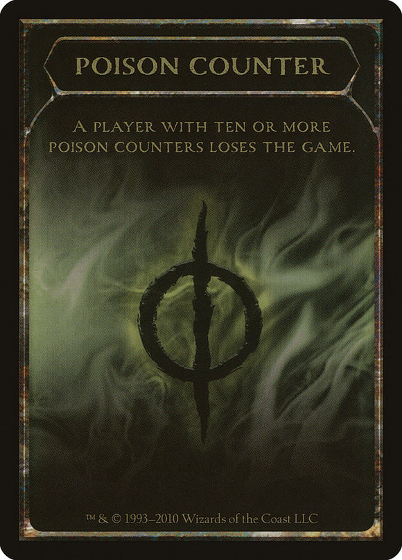 Contador de venenos [Fichas de Cicatrices de Mirrodin] 