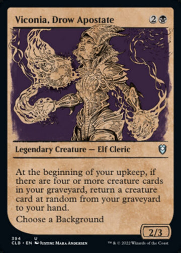 Viconia, la apóstata drow (escaparate) [Commander Legends: Battle for Baldur's Gate] 
