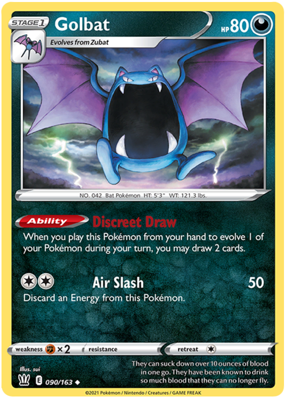 Golbat (090/163) [Espada y escudo: estilos de batalla] 