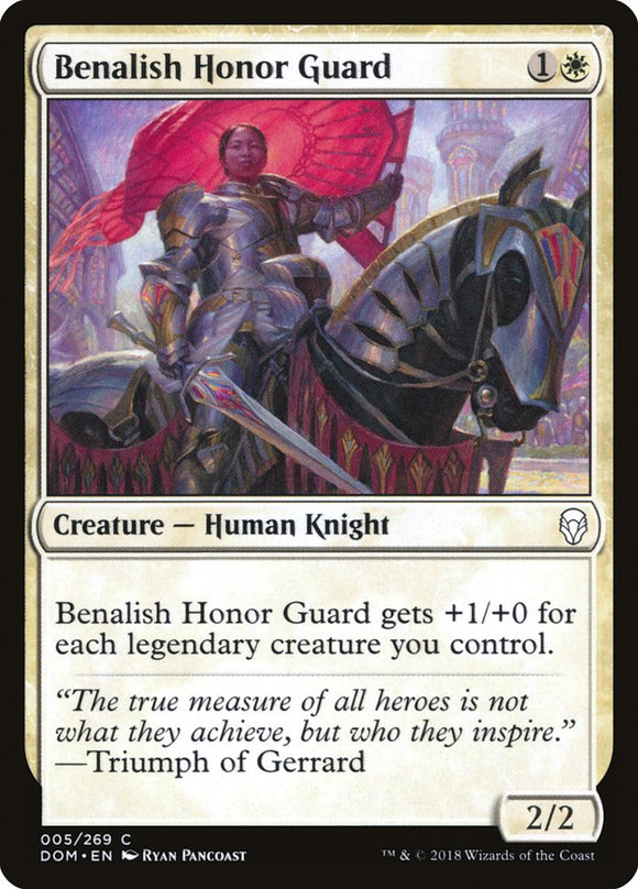Guardia de Honor Benalish [Dominaria] 