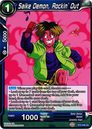 Saike Demon, Rockin' Out (BT5-046) [Renacimiento milagroso] 
