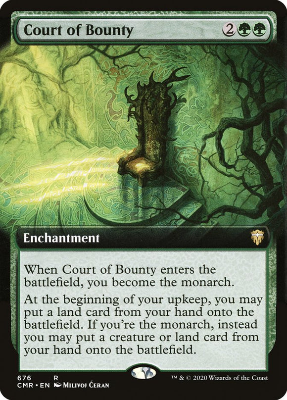 Corte de la recompensa (ilustración ampliada) [Commander Legends] 
