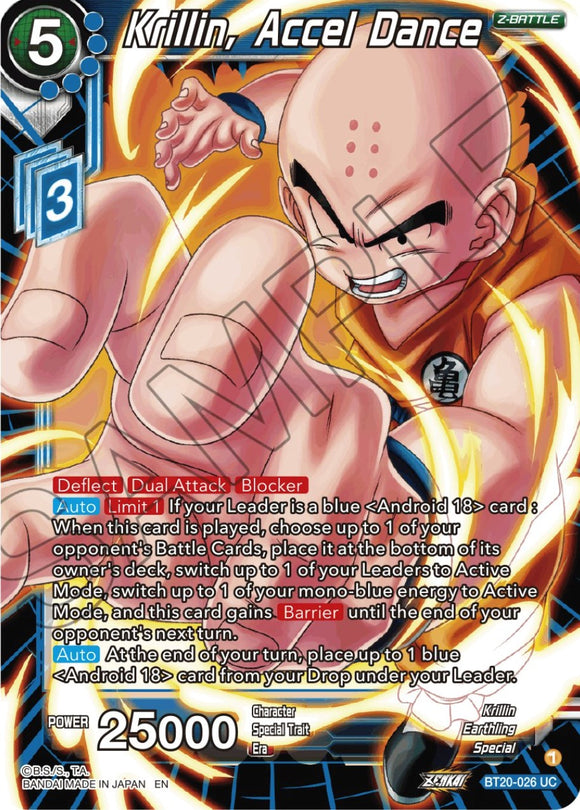 Krillin, Baile de aceleración (BT20-026) [Poder absorbido] 