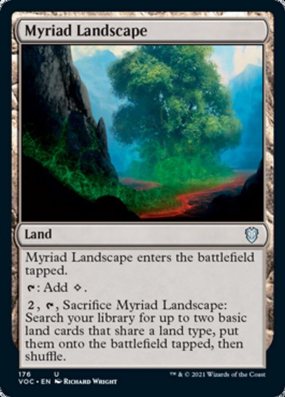 Paisaje de miríadas [Innistrad: Crimson Vow Commander] 