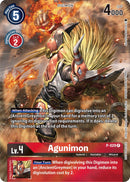 Agunimon [P-029] (Tarjeta Frontier del 2.º aniversario) [Tarjetas promocionales] -3