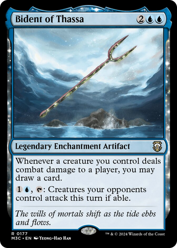 Bident de Thassa [Comandante de Modern Horizons 3] 