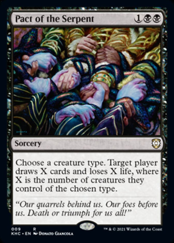 Pacto de la Serpiente [Kaldheim Commander] 