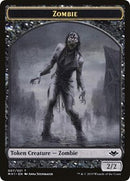 Ficha de doble cara de zombi y gólem [fichas de Modern Horizons] -1