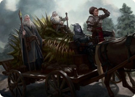 Tarjeta de arte de Grim Bounty [Serie de arte de Dungeons &amp; Dragons: Adventures in the Forgotten Realms] 