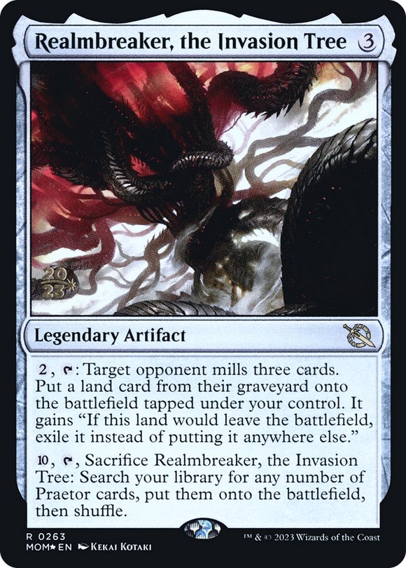 Realmbreaker, el árbol de la invasión [Promociones de prelanzamiento de March of the Machine] 