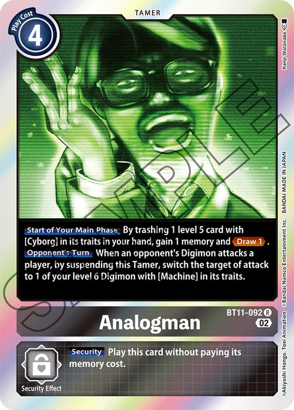 Analogman [BT11-092] [Fase dimensional] 