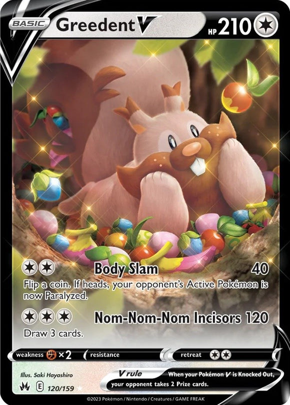 Greedent V (120/159) [Espada y escudo: Corona Zenith] 