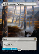 Hengegate Pathway // Mistgate Pathway (Borderless Alternate Art) [Kaldheim]-1