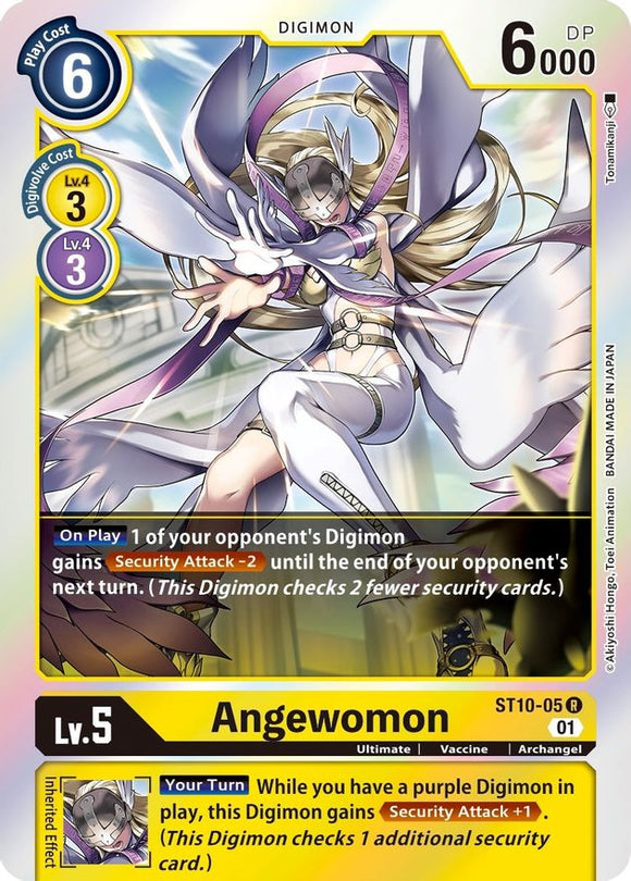 Angewomon [ST10-05] [Mazo inicial: Táctico del mundo paralelo] 
