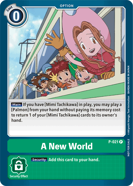 Un nuevo mundo [P-021] [Tarjetas promocionales] 