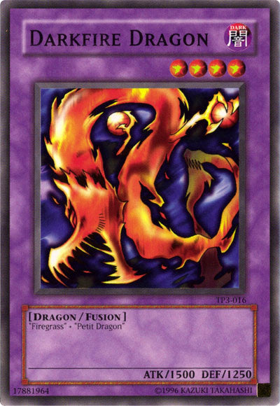 Dragón de fuego oscuro [TP3-016] Común 