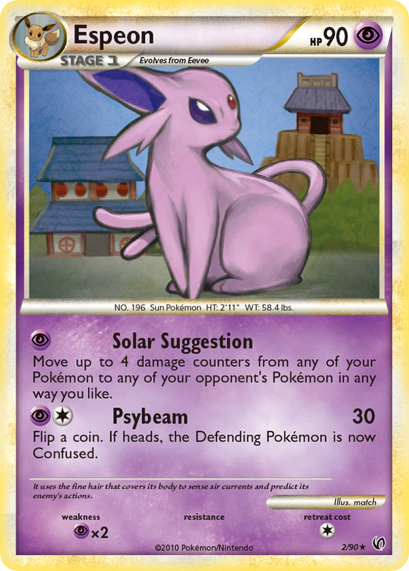 Espeon (2/90) [HeartGold & SoulSilver: Undaunted]