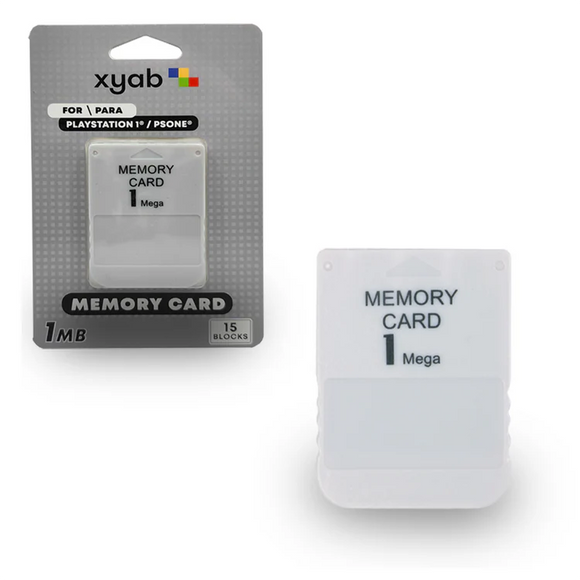 Xyab Playstation 1 (PS1) Memory Card 1MB