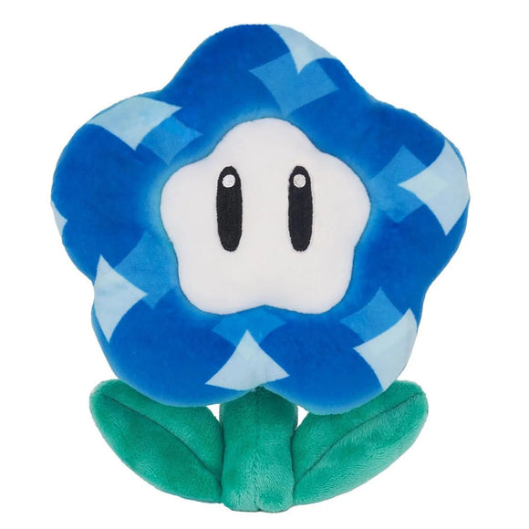 Little Buddy Super Mario Wonder Flower (Blue) Plush, 7"