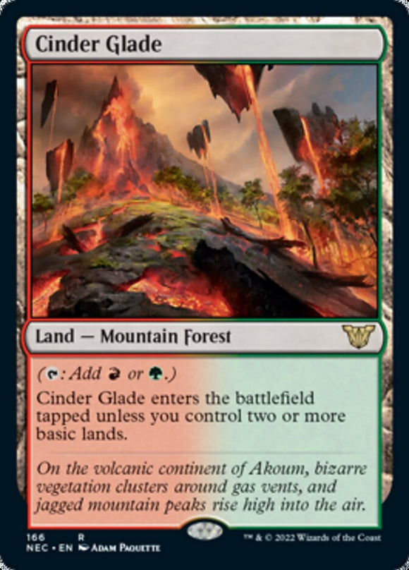 Cinder Glade [Kamigawa: Comandante de la Dinastía Neón] 