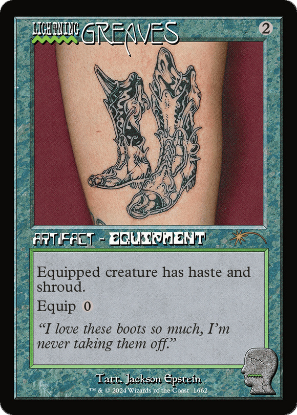 Lightning Greaves (1662) [Secret Lair Drop Series]