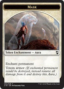 Mask // Soldier Double-Sided Token [Commander 2018 Tokens]-1