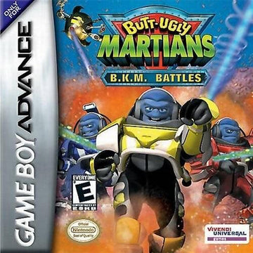 Red Fox Gaming - Hickory - Butt Ugly Martians BKM Battles - Video Game - GameBoy Advance