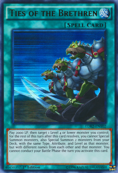 Lazos de los Hermanos [LDK2-ENY02] Ultra Raro 