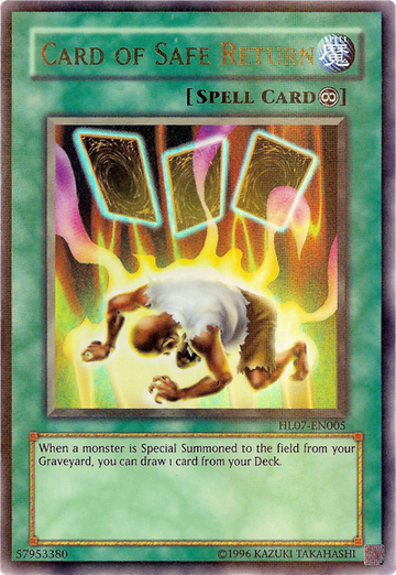 Carta de retorno seguro [HL07-EN005] Ultra rara 