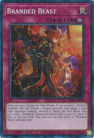 Bestia de marca [DABL-EN073] Súper rara 