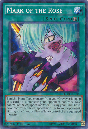 Marca de la rosa [BP03-EN160] Shatterfoil Raro 
