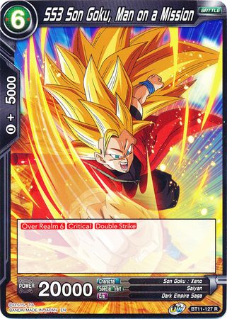 SS3 Son Goku, un hombre con una misión (BT11-127) [Línea de sangre Vermilion] 