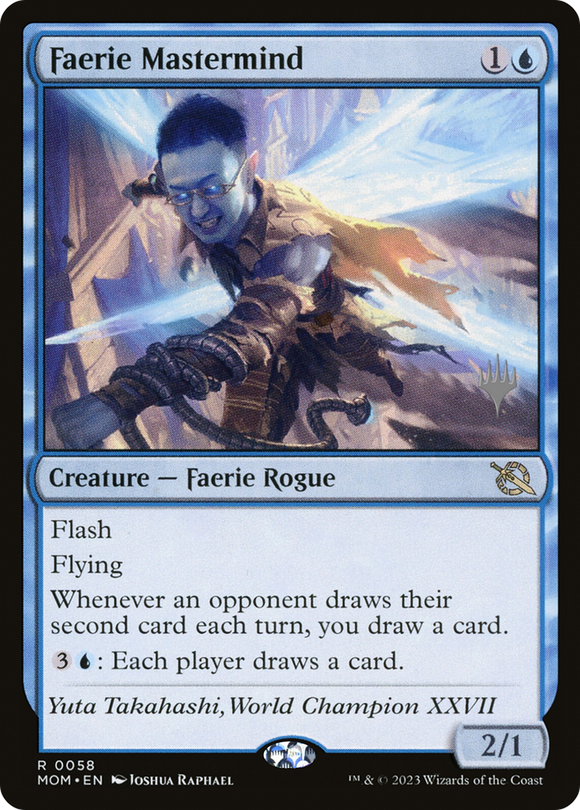 Faerie Mastermind (paquete promocional) [Promociones de March of the Machine] 