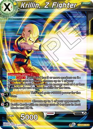 Krilin, luchador Z (BT17-086) [Ultimate Squad] 