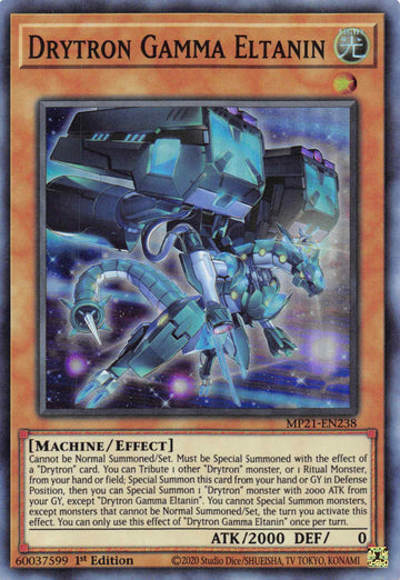 Drytron Gamma Eltanin [MP21-EN238] Súper raro 