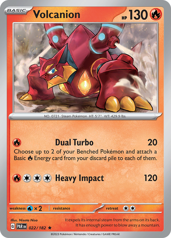 Volcanion (022/182) [Scarlet &amp; Violet: Grieta de la Paradoja] 