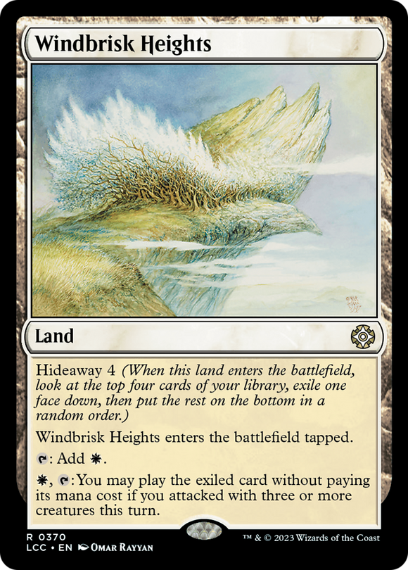 Cumbres de Windbrisk [Las cavernas perdidas del comandante de Ixalan] 
