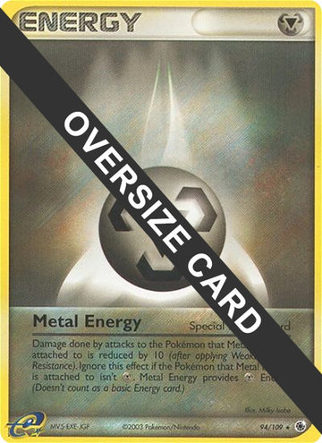 Energía metálica (94/109) (Tarjeta gigante) [Ej.: Rubí y Zafiro] 
