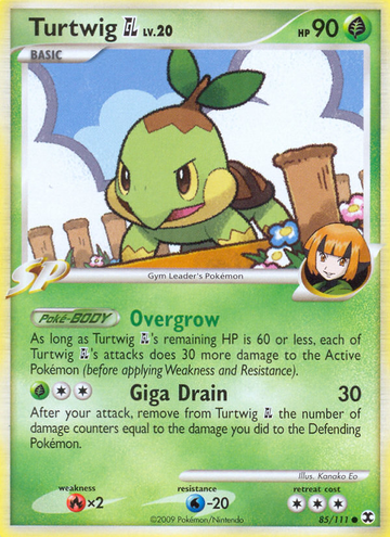Turtwig GL (85/111) [Platino: Rivales en ascenso] 