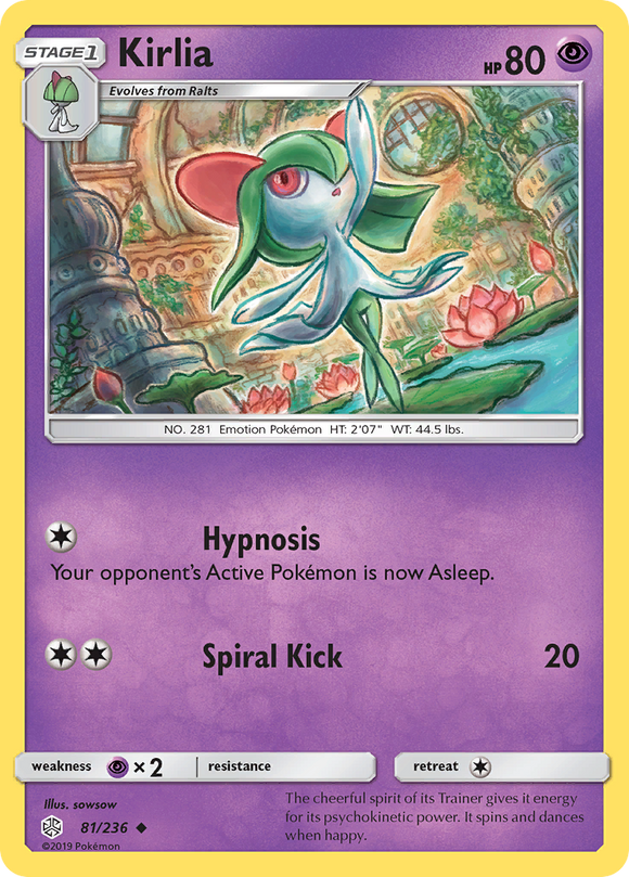Kirlia (81/236) [Sol y Luna: Eclipse Cósmico] 