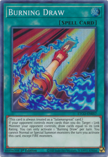 Sorteo Ardiente [ETCO-EN057] Súper Raro 