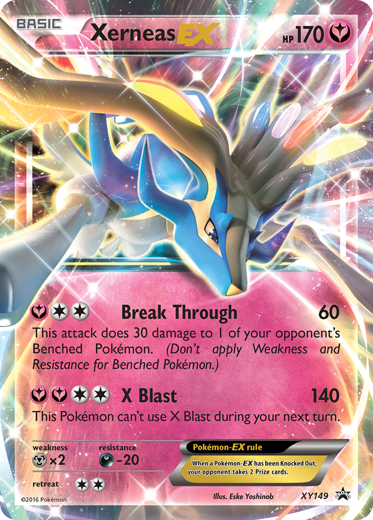 Xerneas EX (XY149) [Promociones de XY: Black Star] 