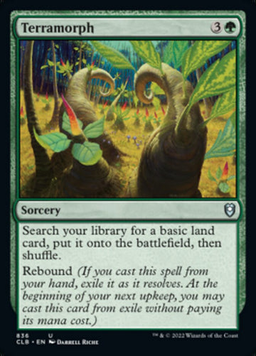 Terramorph [Commander Legends: Batalla por Baldur's Gate] 