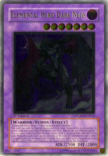 Héroe elemental Dark Neos [POTD-EN033] Ultimate Rare 
