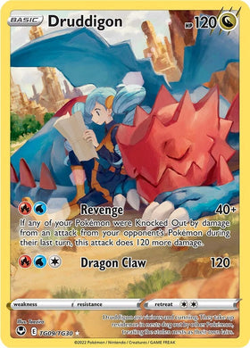 Druddigon (TG09/TG30) [Espada y escudo: Tempestad de plata] 