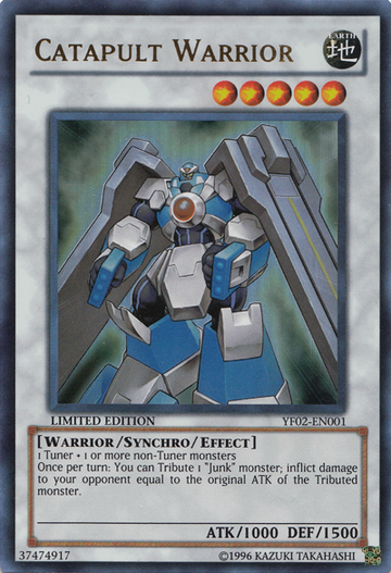 Guerrero Catapulta [YF02-EN001] Ultra Raro 