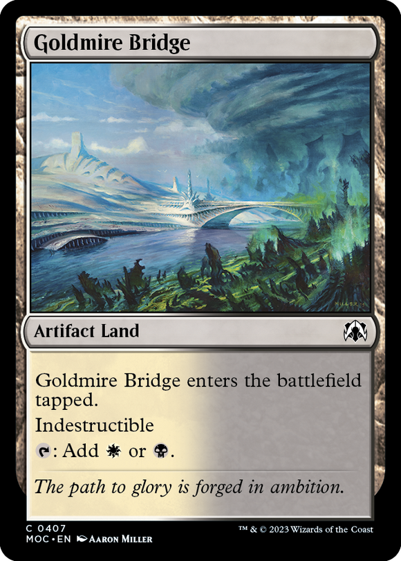 Puente Goldmire [Marcha del Comandante de la Máquina] 