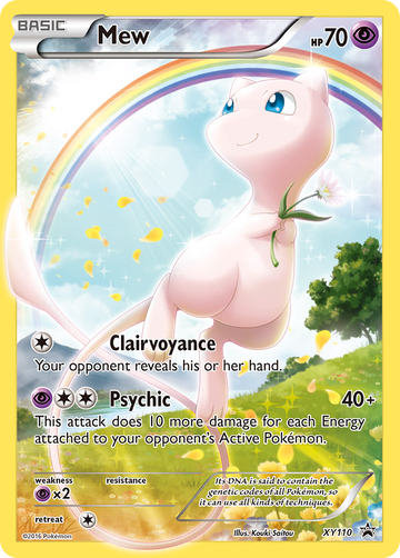 Mew (XY110) [Promociones de XY: Black Star] 