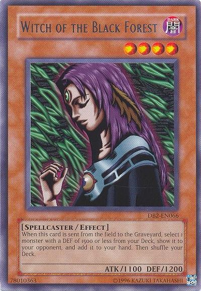 Bruja del Bosque Negro [DB2-EN066] Raro 